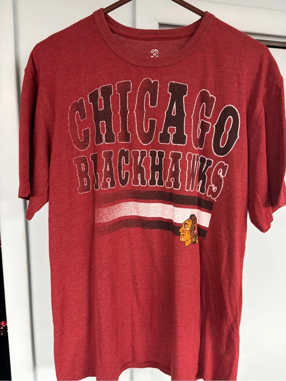 Vintage Chicago Blackhawks NHL hockey g3 carl banks brand Shirt size large